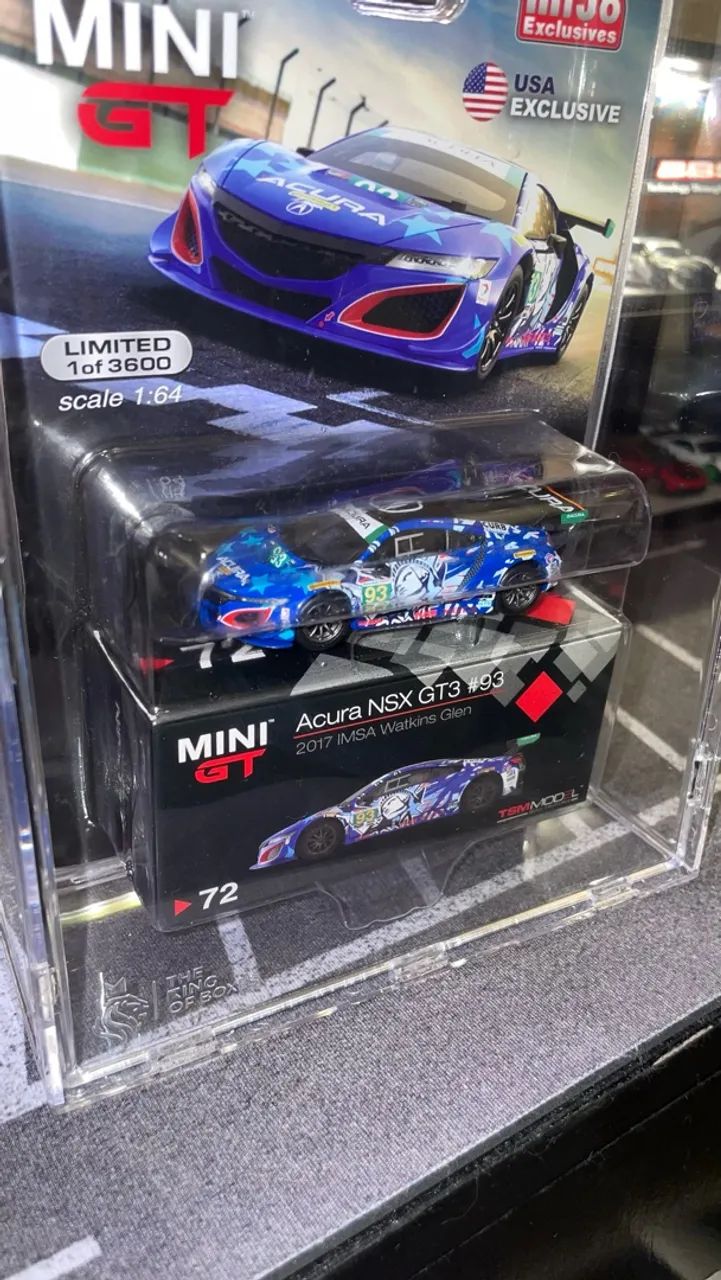 MINI GT Acura NSX GT3 限定版 新品　未開封品 mini gt acura nsx gt3 - Hobbies e coleções - Colinas da Anhangüera