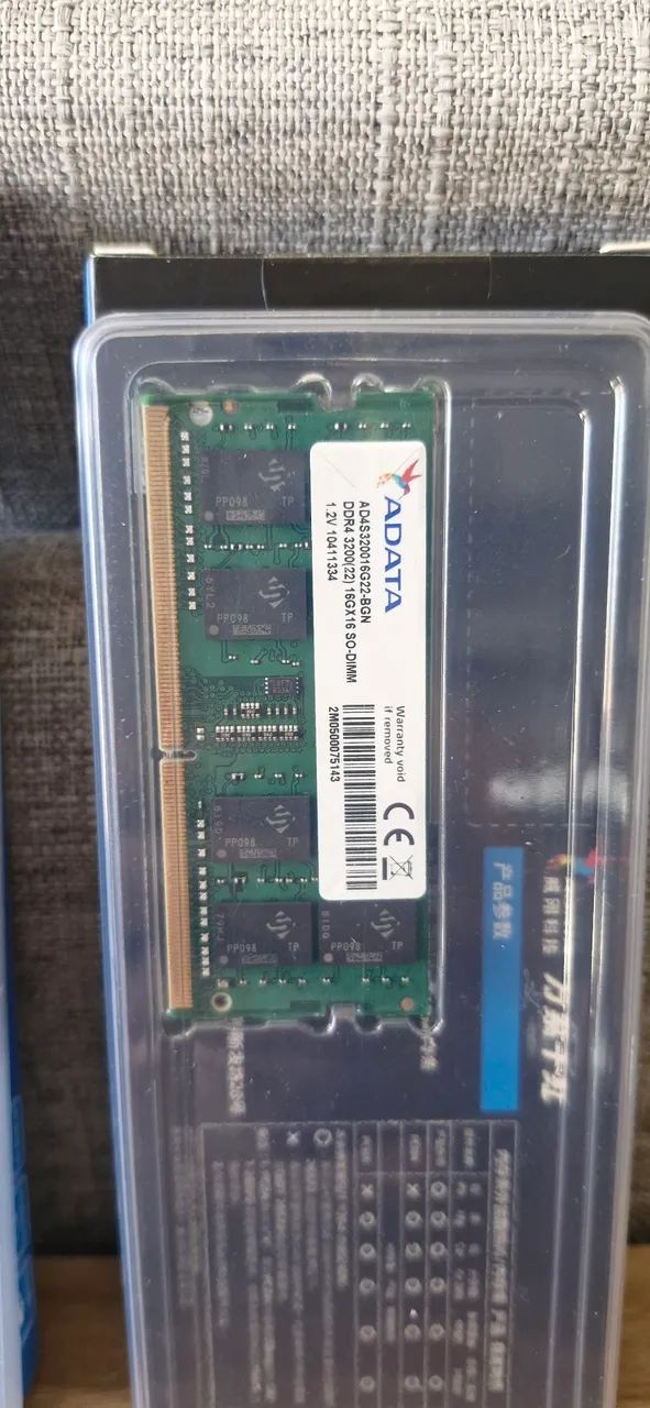 KIT 32GB DDR4 (2x16GB) ADATA 3200MHz SODIMM | Notebook | Mini PC - Foto 3