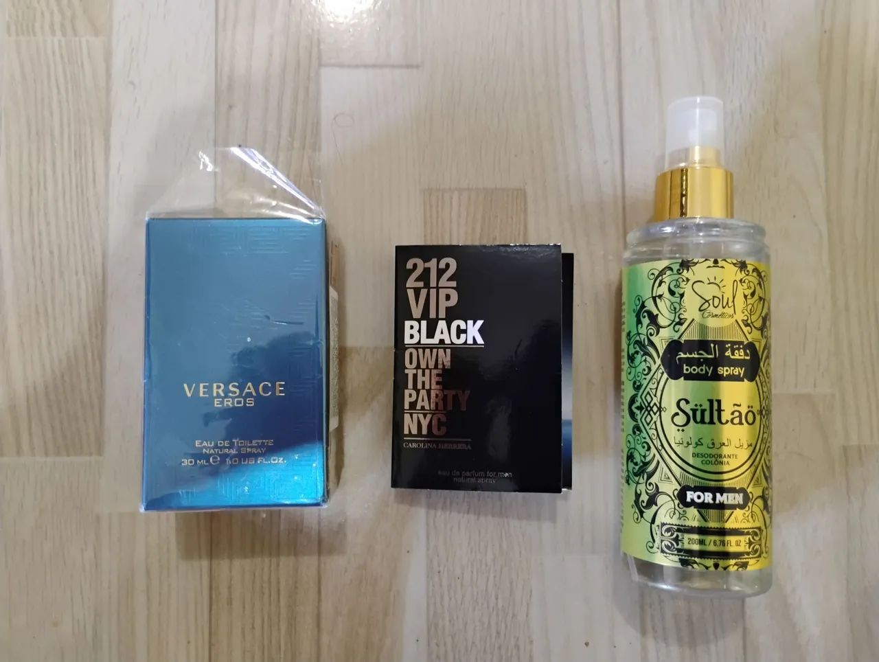 Kit Perfume Versace Eros masculino  - Foto 2