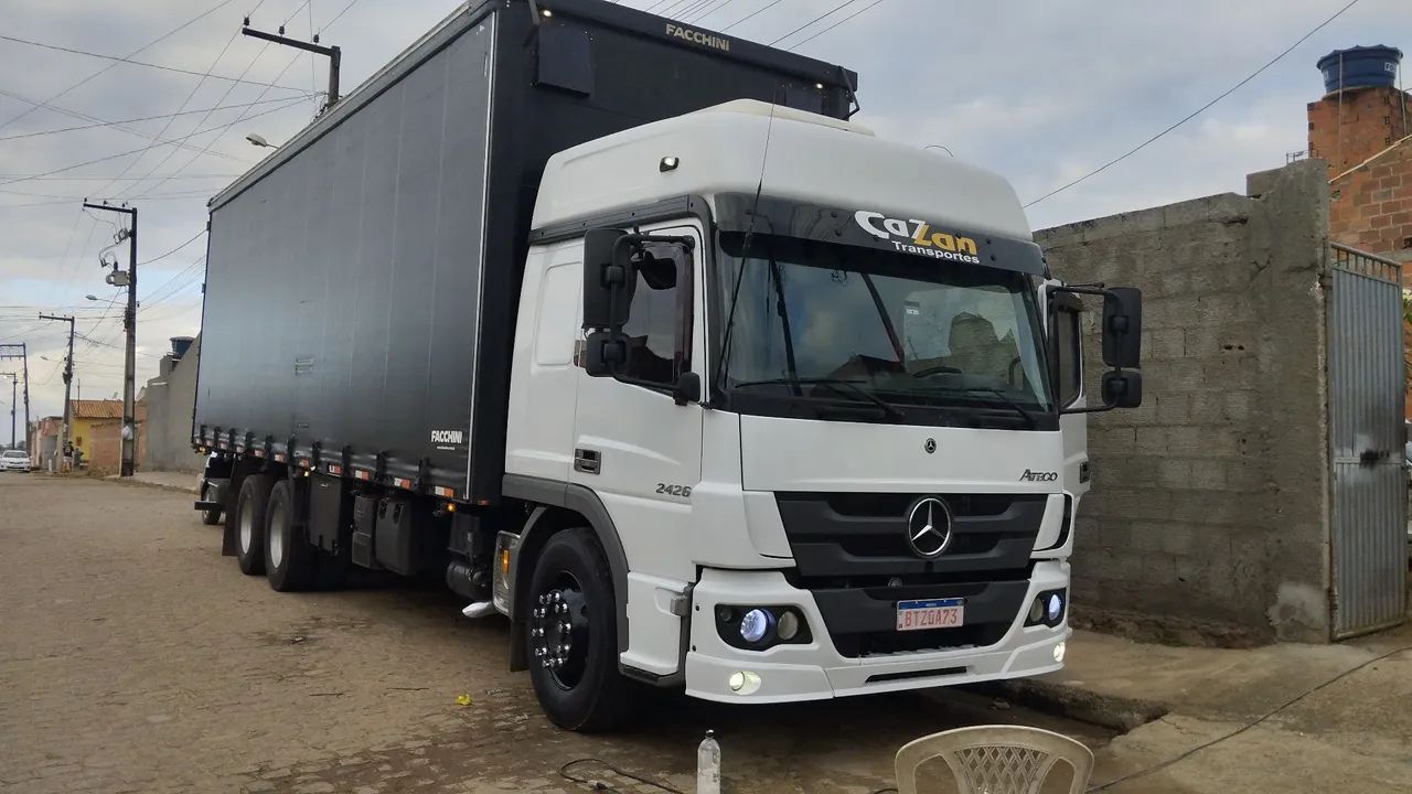 MB Atego 2426 2022 no chassi