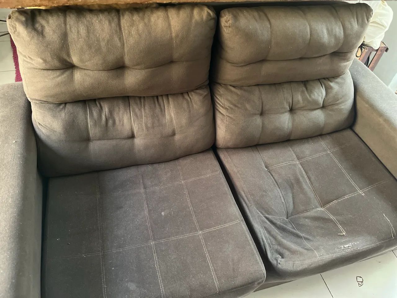 Vendo sofá retrátil e encosto inclinável. Aceito proposta  - Foto 3