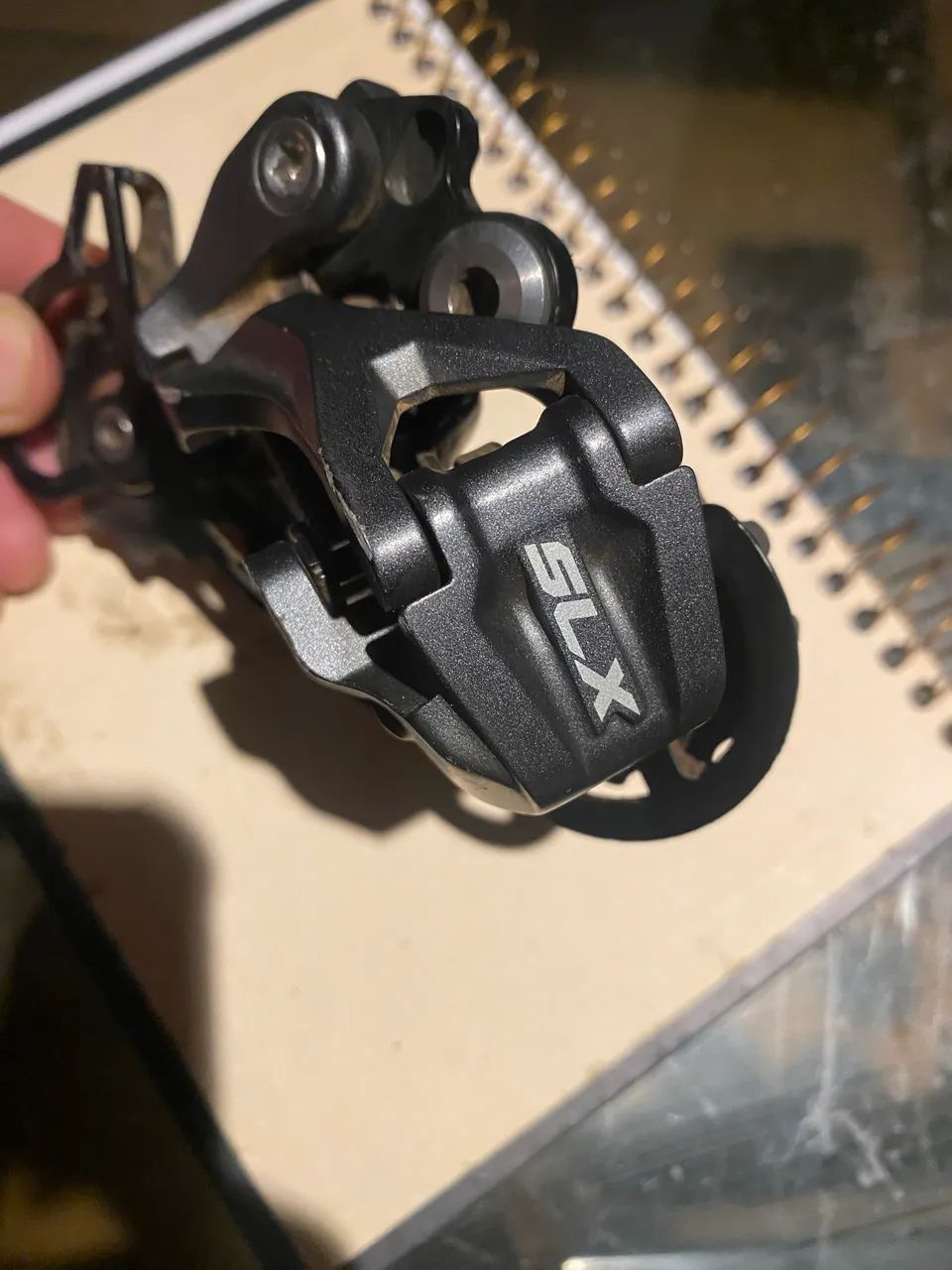 Câmbio traseiro shimano SLX 9 velocidades praticamente zero!!