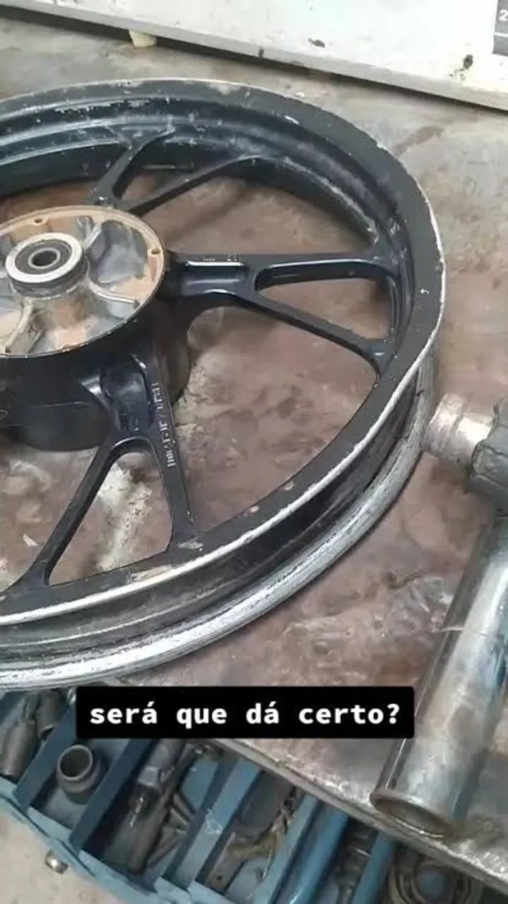 Desempenho de solda reforma de roda de carro e moto - Foto 2