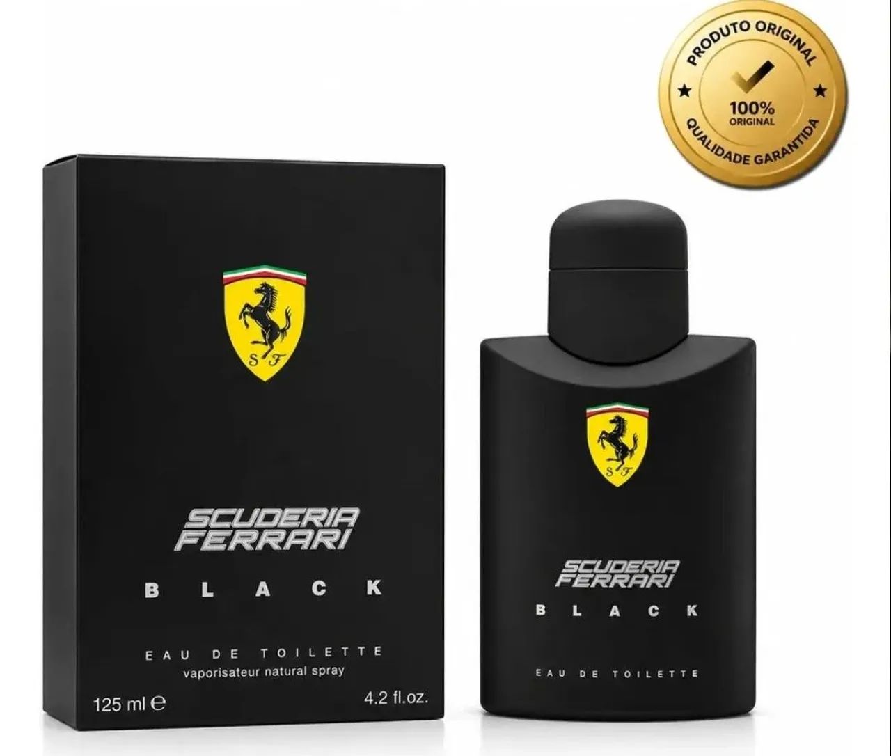 Scuderia masculino perfume Ferrari Black 125ml ORIGINAL  - Foto 2