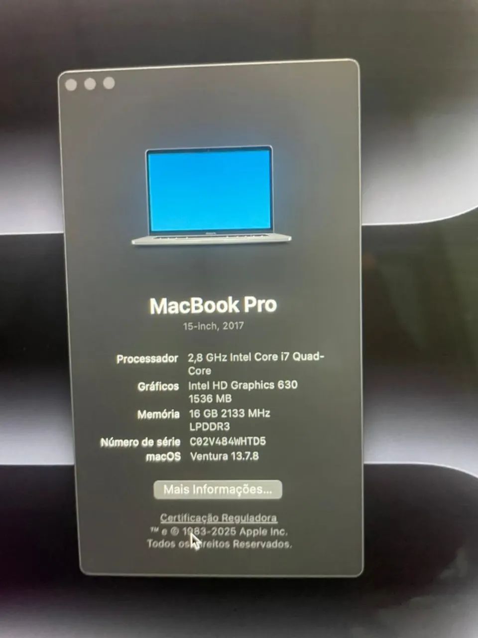 MacBook Pro 13? 2017 | i5 | 8GB | Cinza - Foto 4