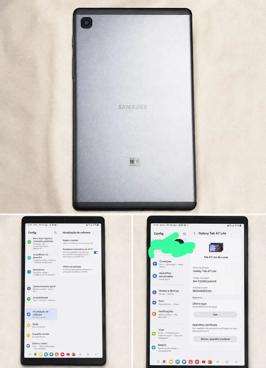 Tablet Samsung A7 Lite