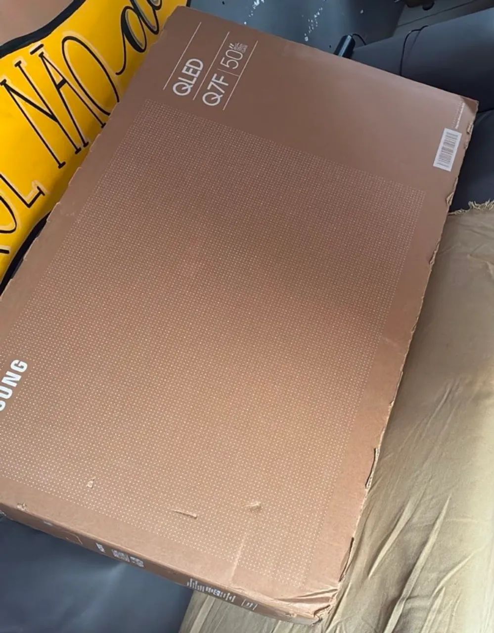 SmartTv Samsung QLED Q7F de 50 polegadas (4K).