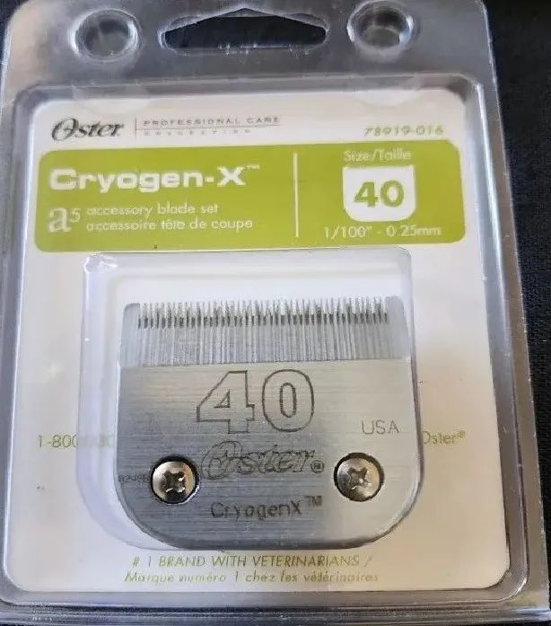 Lâmina Oster 40 Profissional Lâmina Tosa 10 Oster nova na embalagem - Foto 2