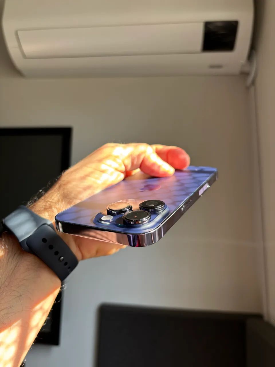 iPhone 14 Pro 85% 128g Roxo - Foto 3