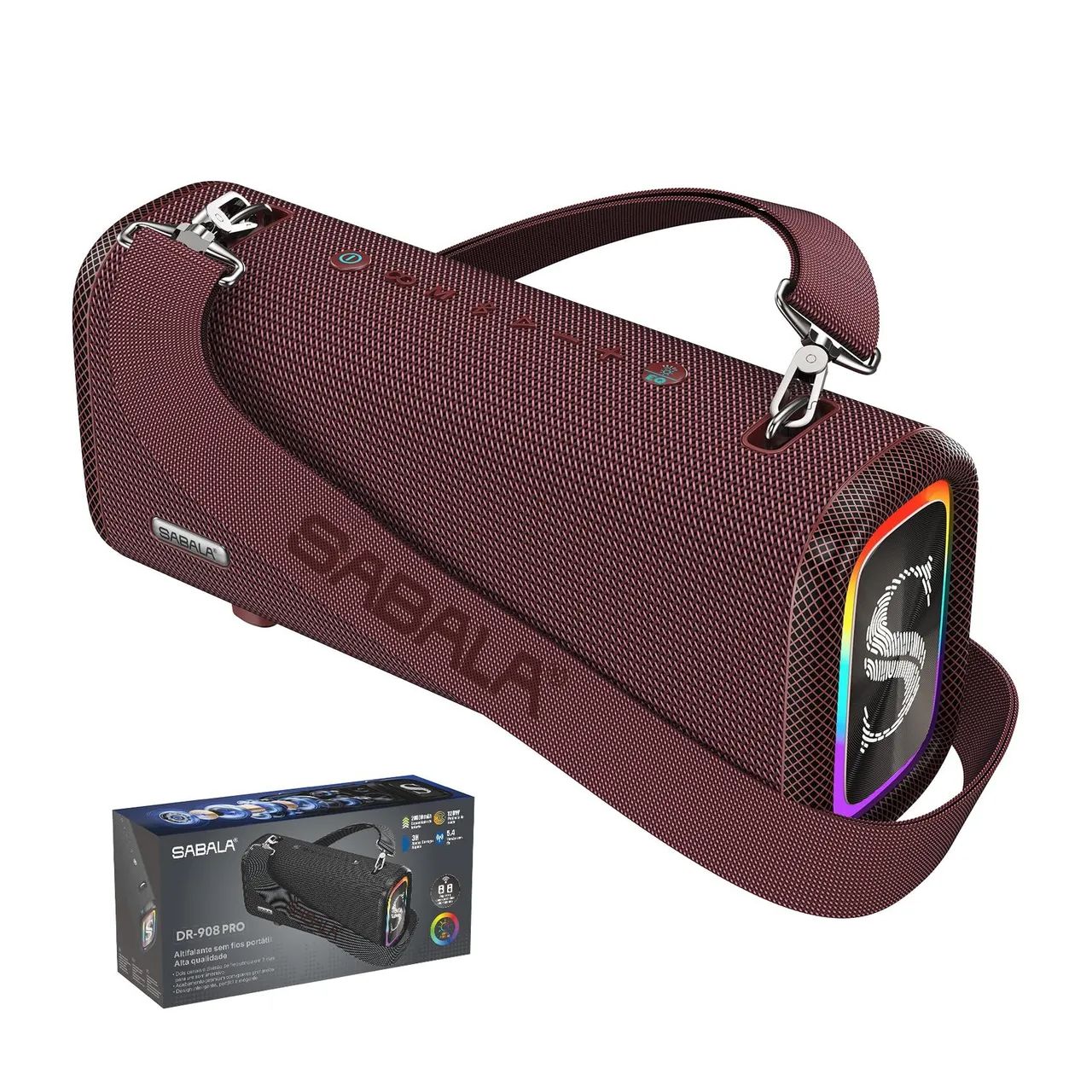 Caixa de som Sabala 908 pro  - Foto 2