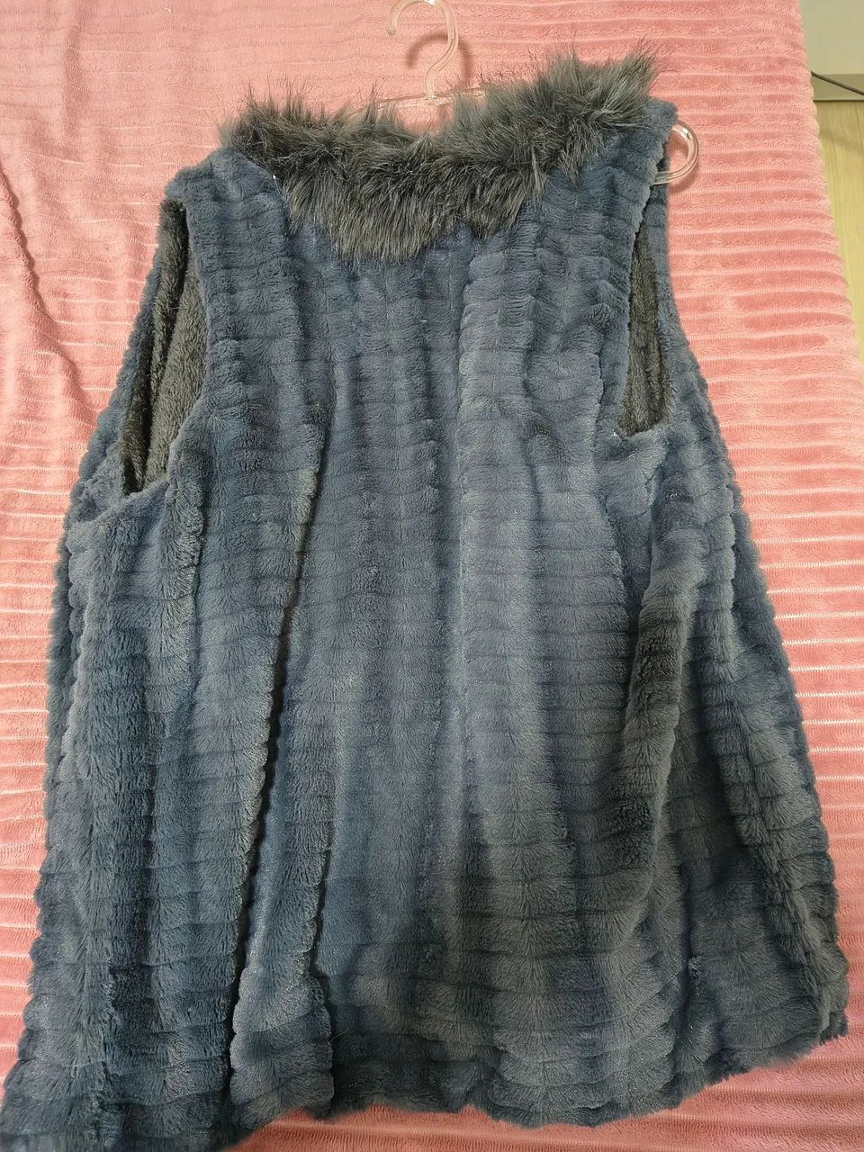 Colete cinza peludinho  - Foto 2