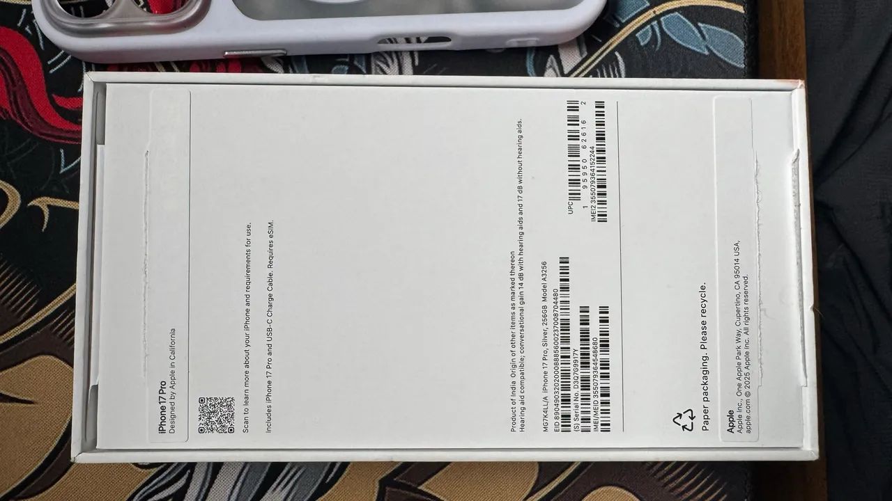 iPhone 17 Pro 256GB Novo - Foto 3