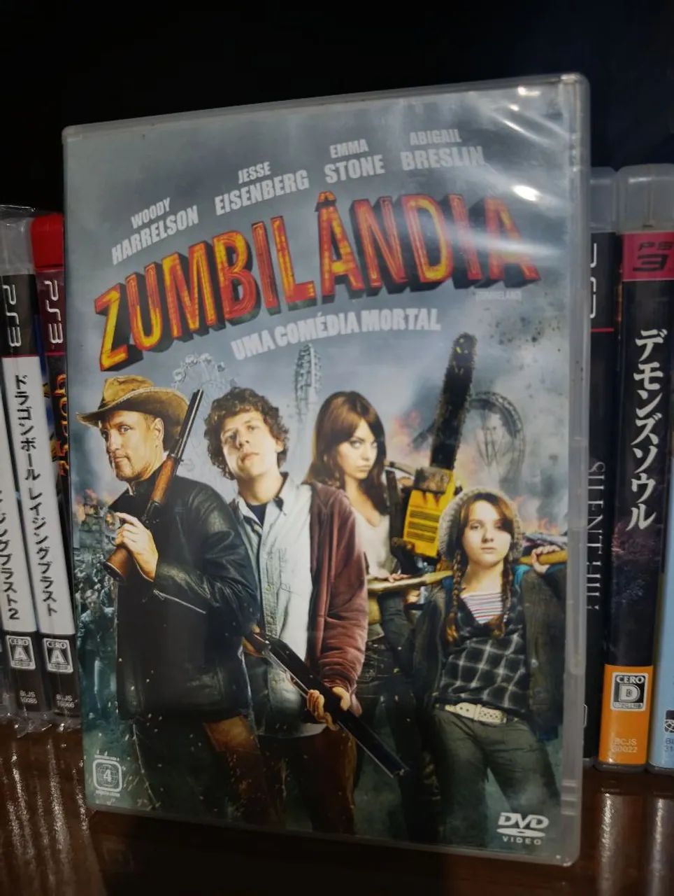 Zumbilândia DVD ORIGINAL