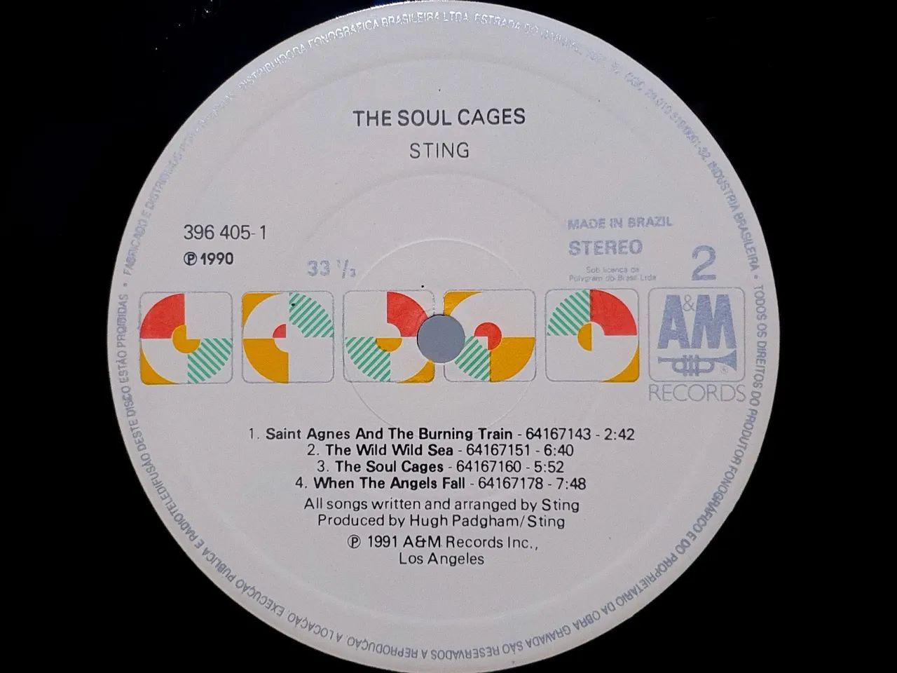 Disco de vinil: Sting - The Soul Cages - Foto 4