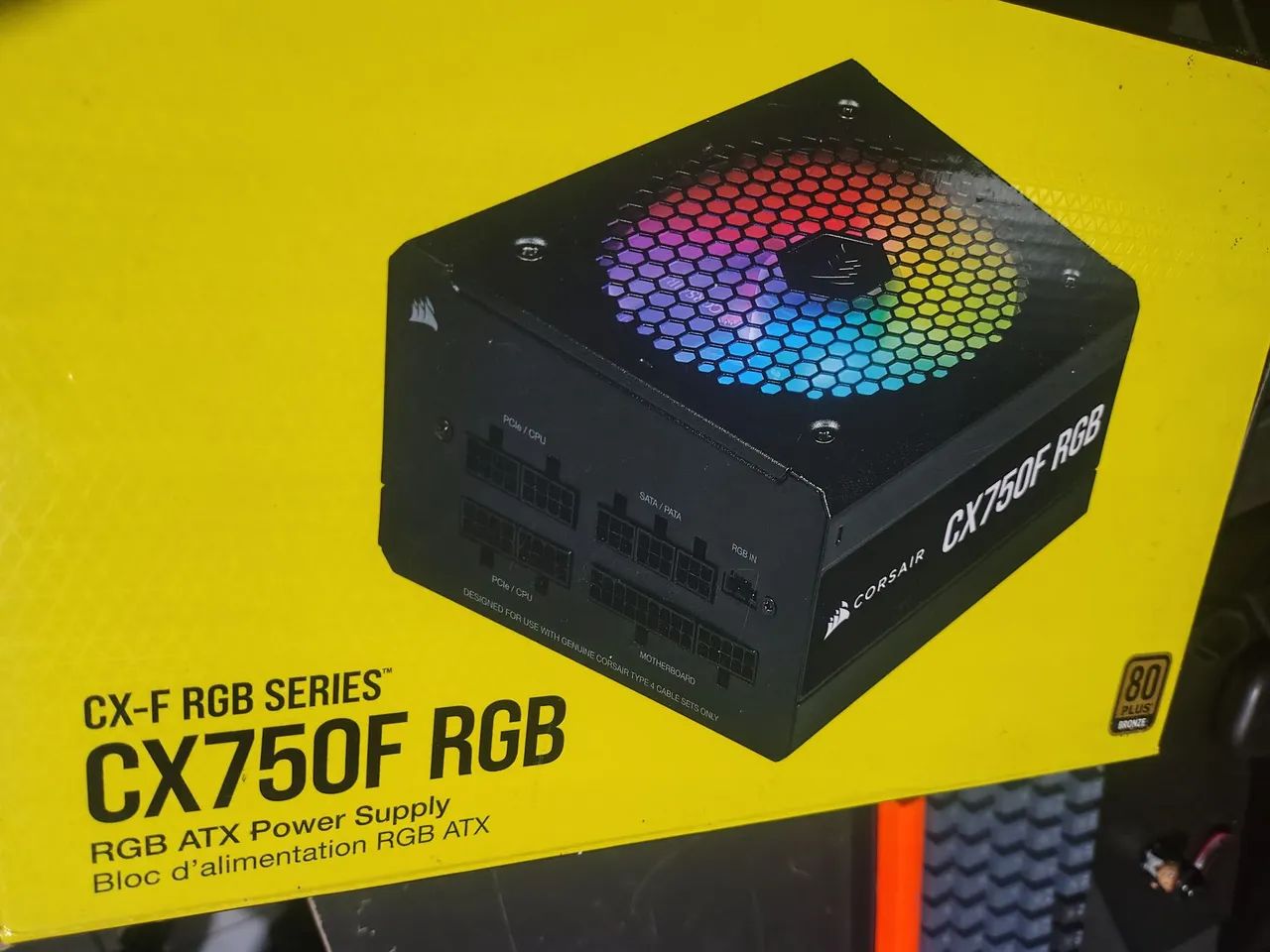 Fonte Corsair 750F RGB Modular  - Foto 2