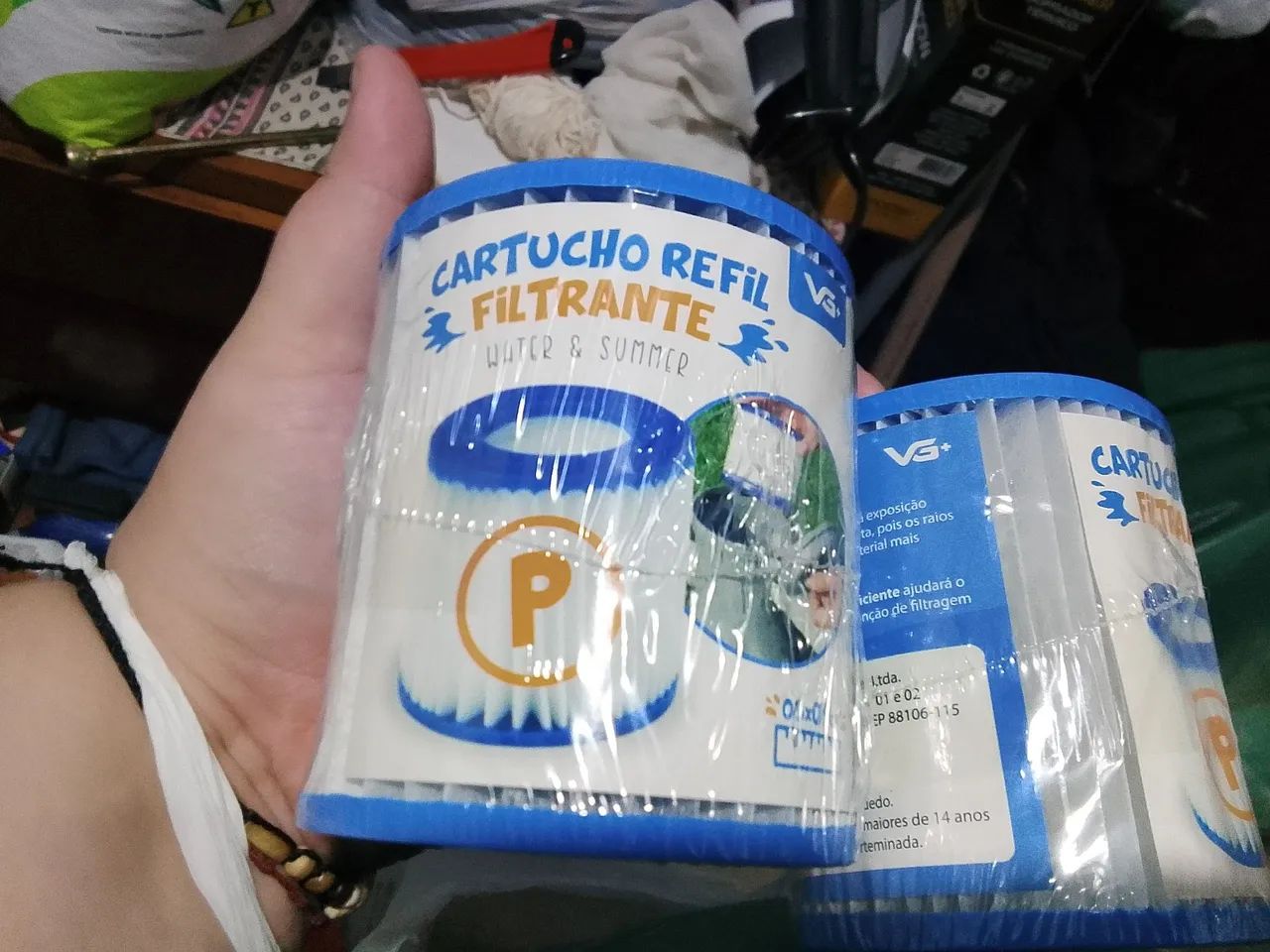 Cartucho refil filtrante