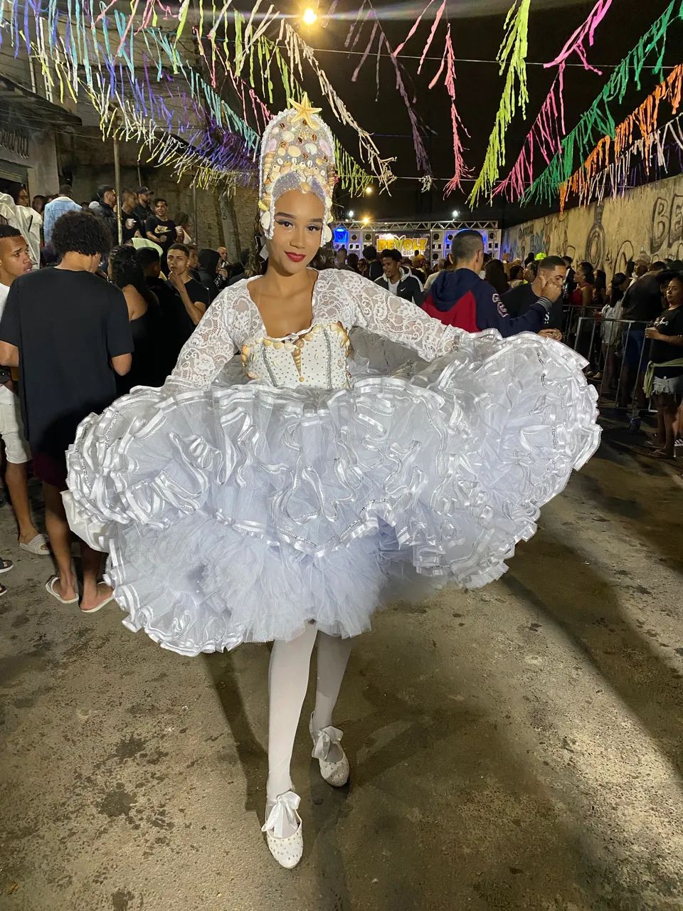 Saia noiva de quadrilha 