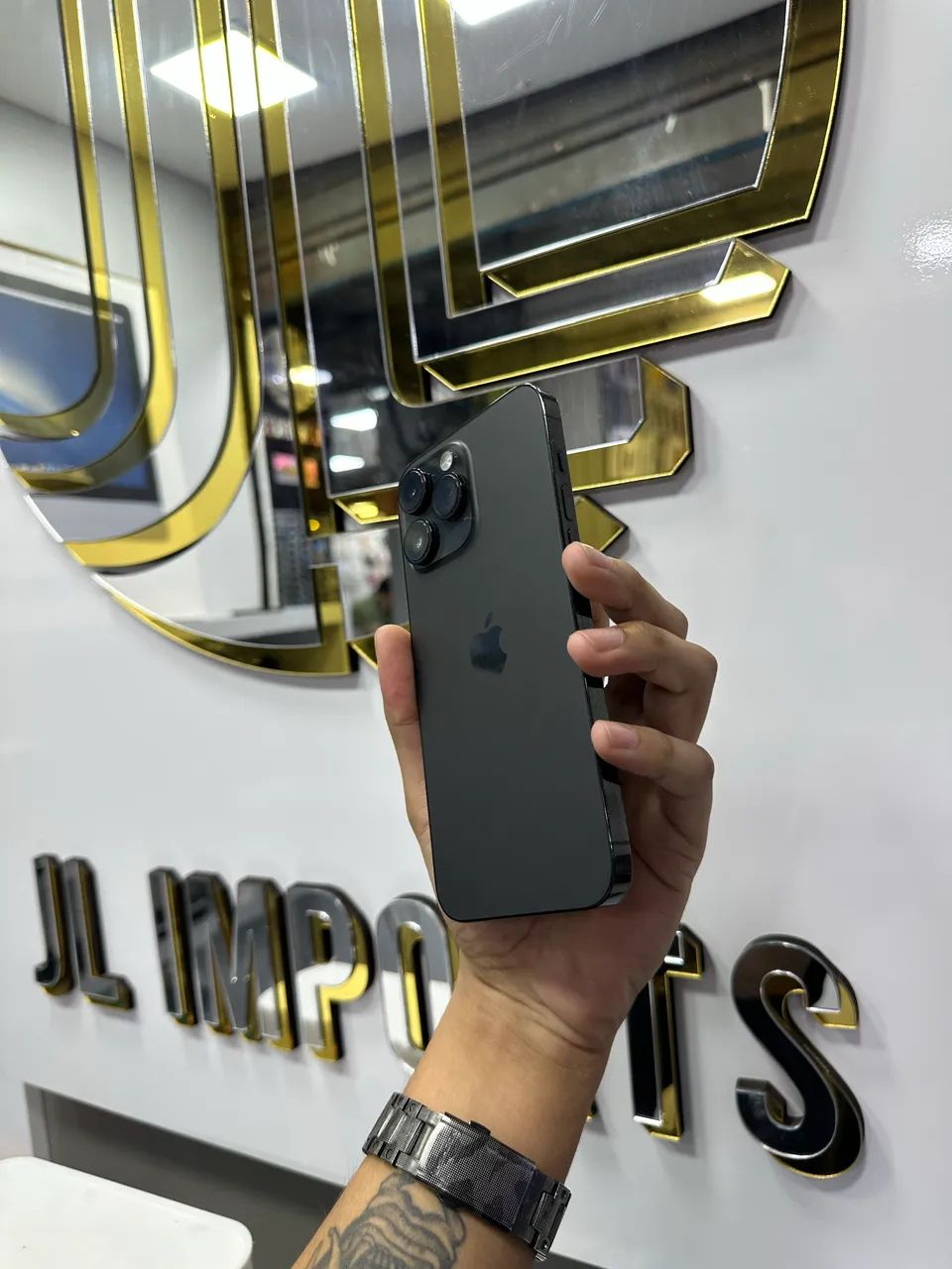 iPhone 14 Pro Max 256gb - grafite  - Foto 3