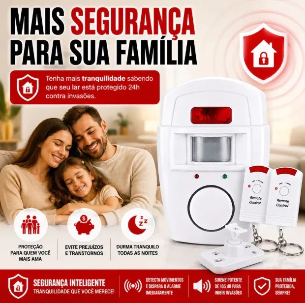 Alarme Sensor de Presença - Foto 3