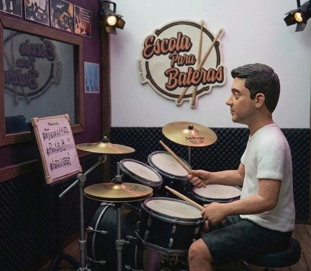 Aula de bateria 