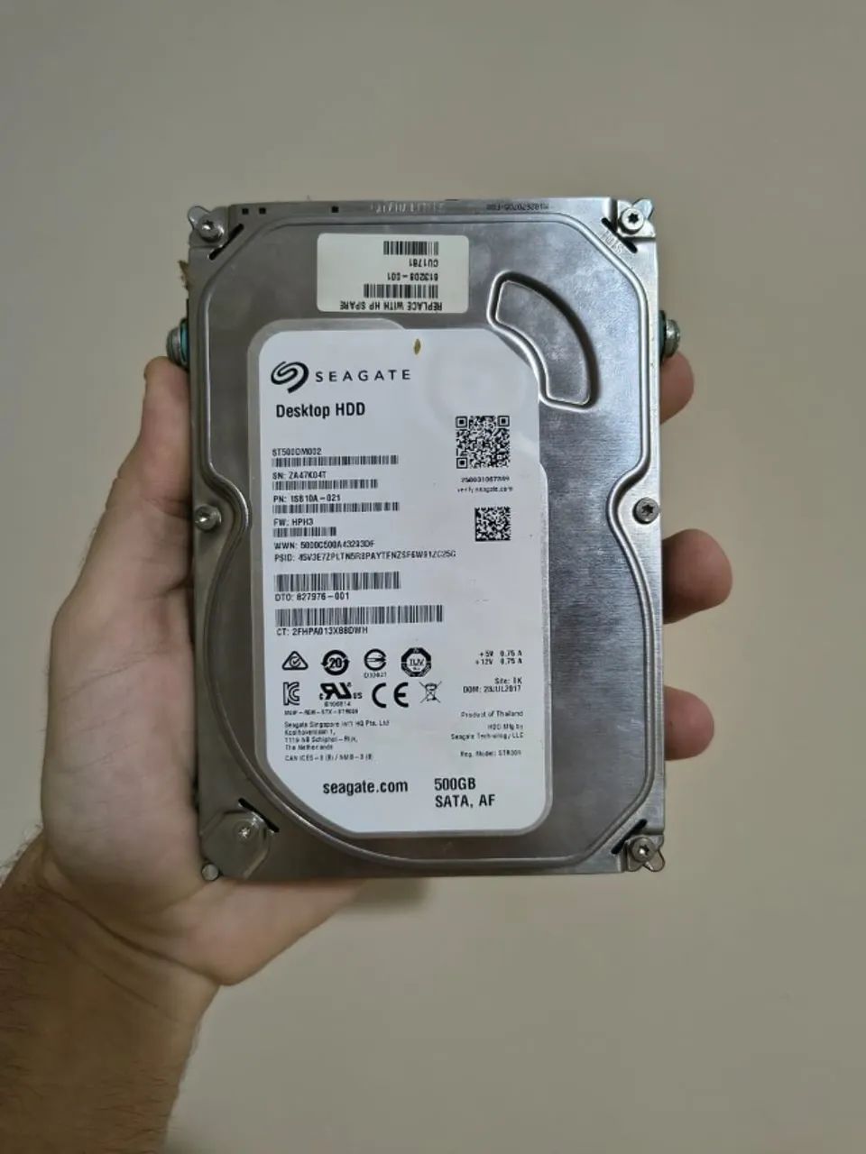 DESKTOP HDD SEAGATE 500GB