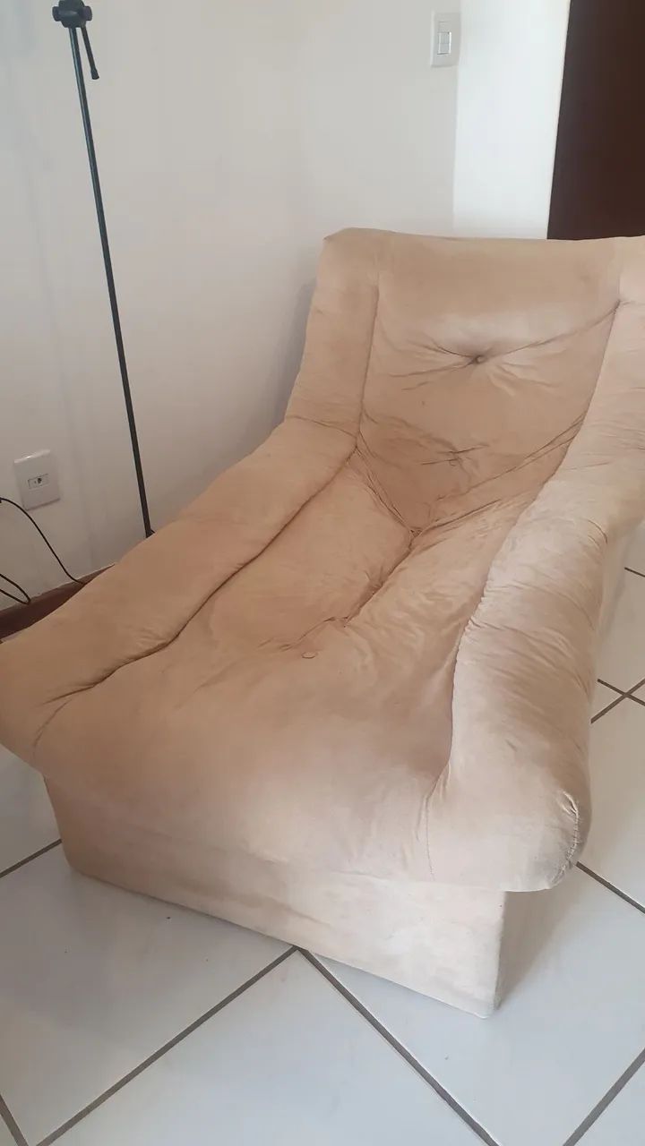 Chaise Suede com cupim - Foto 3