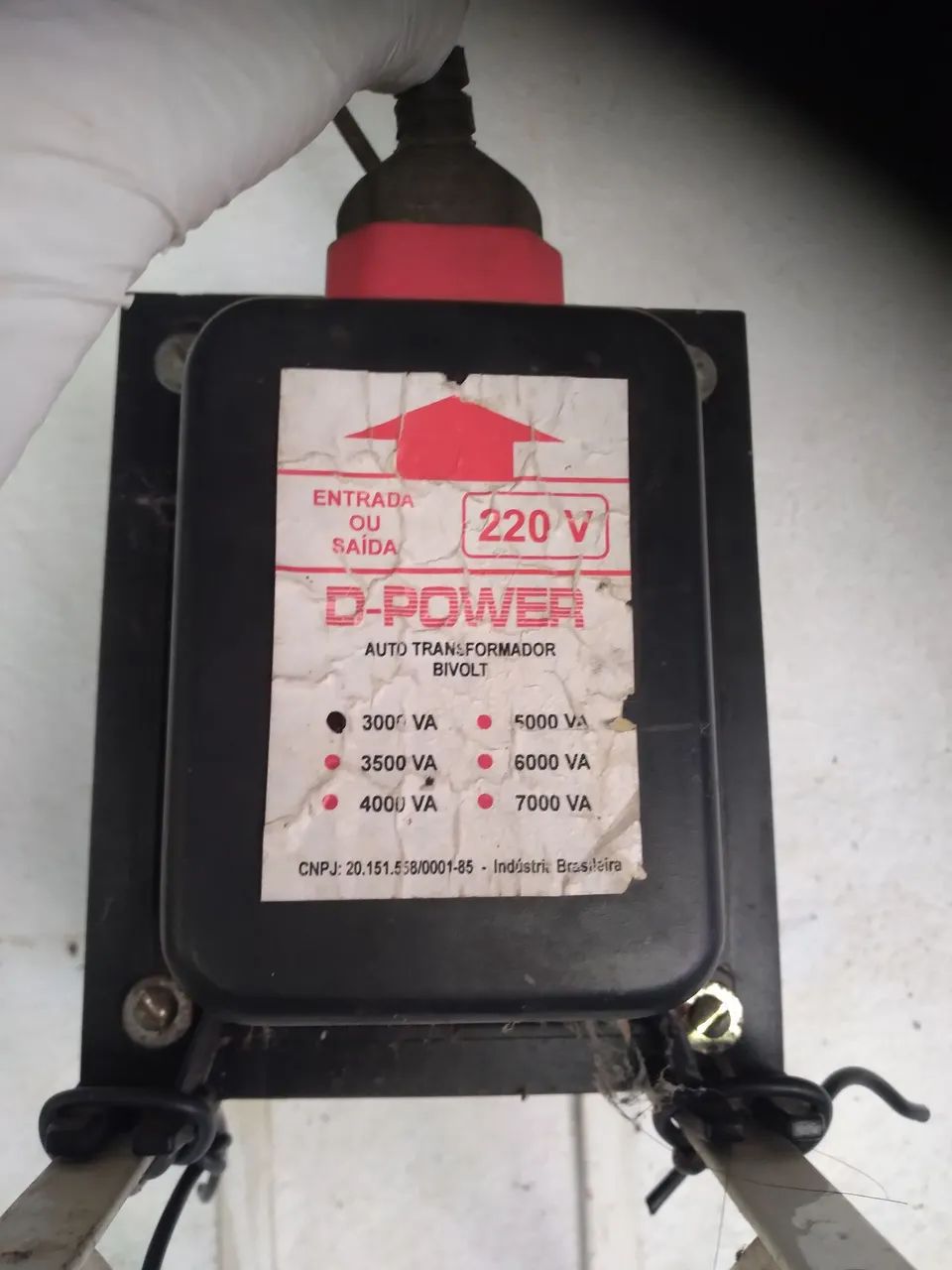 Transformador 110 220 de 3 VA