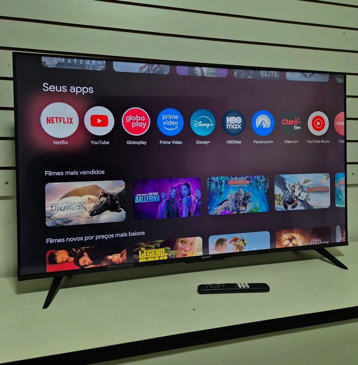 SMART TV SEMP ANDROID 4K COMPLETA  - Foto 4