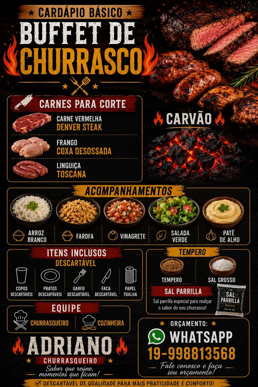 BUFFET DE CHURRASCO 