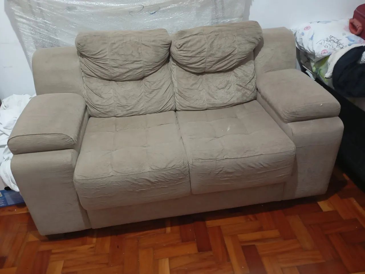 Sofá 2 lugares semi-novo 