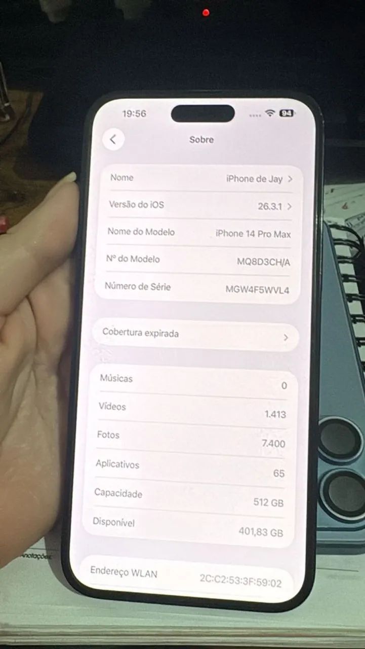 Iphone 14 pro max 512gb - Foto 3