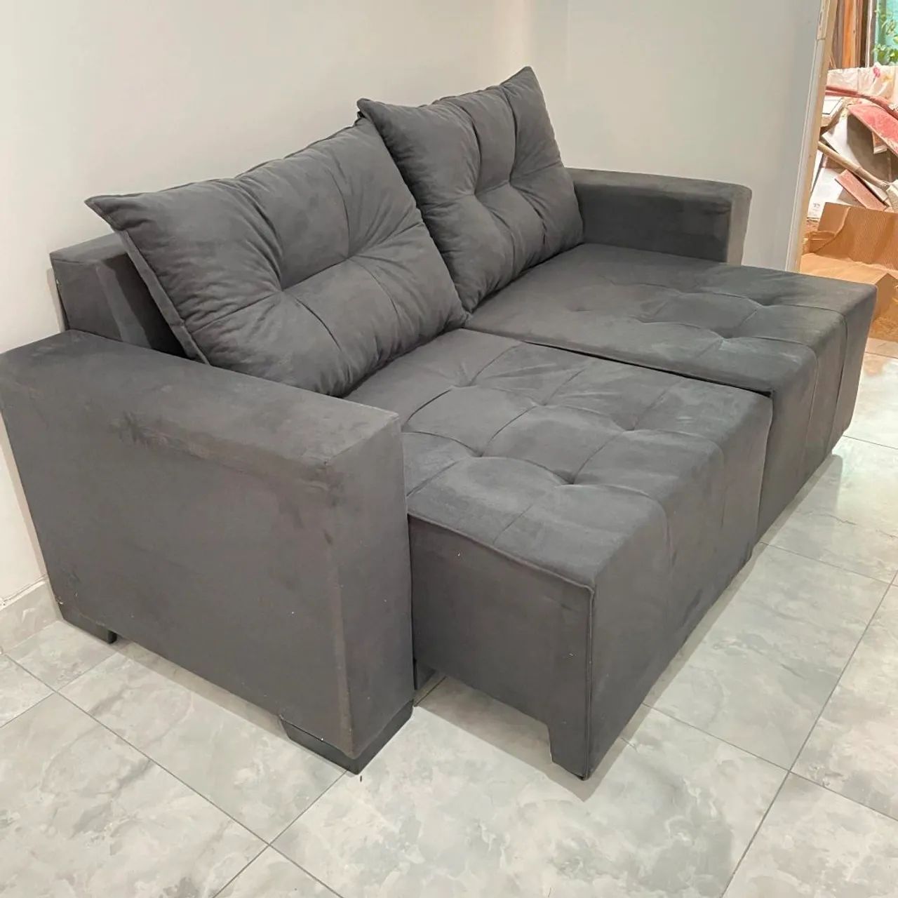 Super Promoção de Sofá Retrátil A Pronta Entrega!! - Foto 2