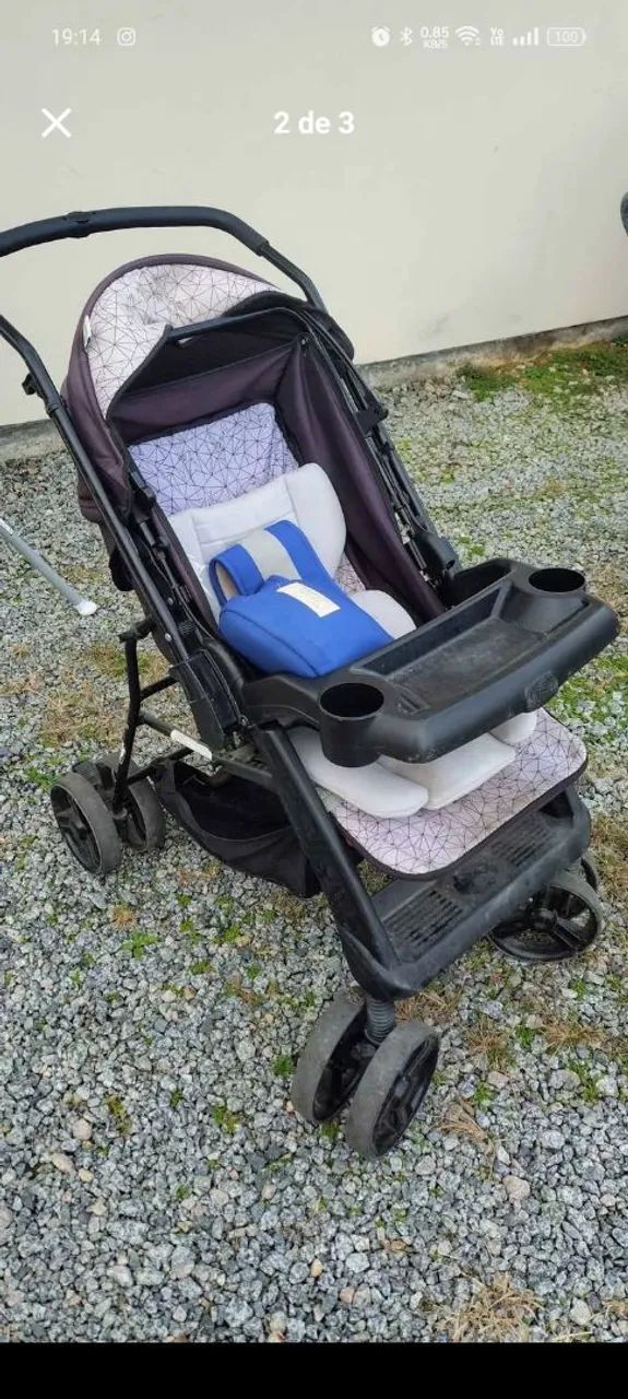 Carrinho de beb ê e Canguru  - Foto 2