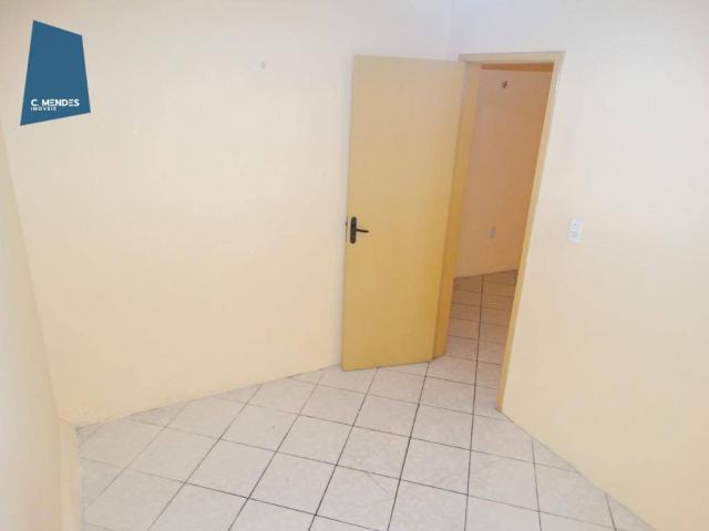 Apartamento para alugar, 35 m² por R$ 500,00/mês - Engenheiro Luciano Cavalcante - Fortale - Foto 3