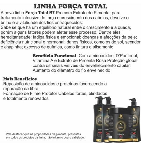 Kit Força Total B7 PRO Hábito Cosméticos - Foto 2