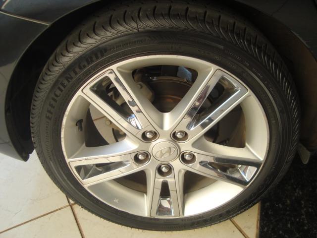 I30 preto onix 2010 completo + automatico + teto + couro - Foto 16