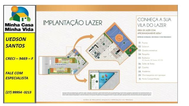 UED-23 - Apartamento térreo com quintal de 26 metros quadrados - Foto 7