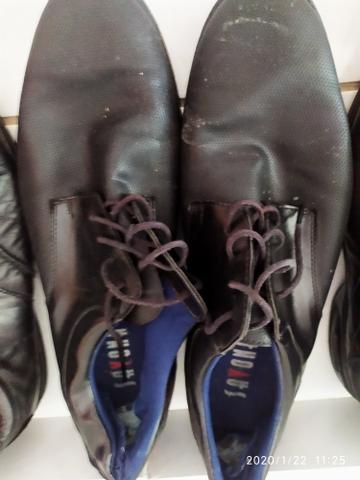 5 pares sapatos masculinos em couro (42) pelo preço de 1 - Foto 4
