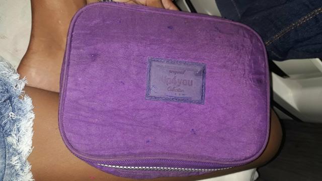 Estojo escola roxo 20 pens - Foto 2