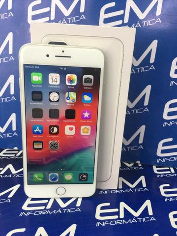 Apple IPhone 8 Plus 64Gb Prata - Seminovo - com nota e garantia, somos loja fisica