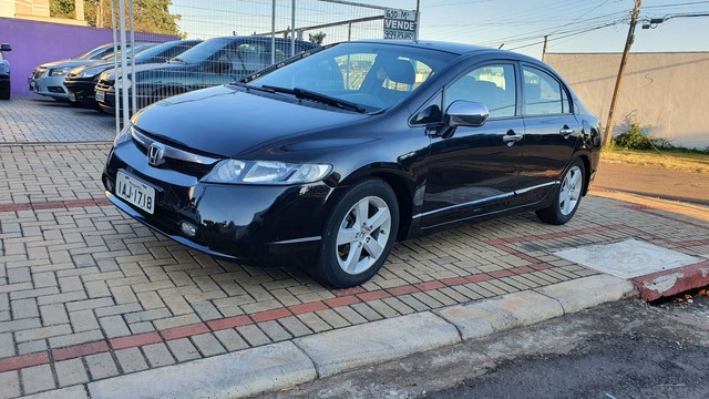 CIVIC LXS 1.8 AUT 2008 COMPLETO   FINANCIA 100%  