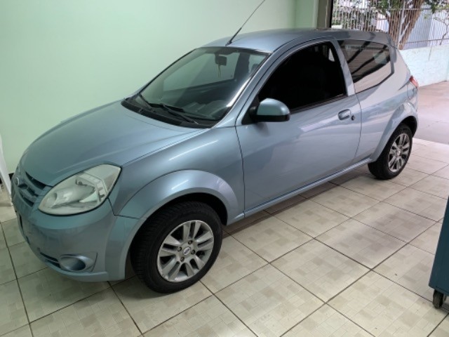 FORD KA 2009 AZUL METÁLICO