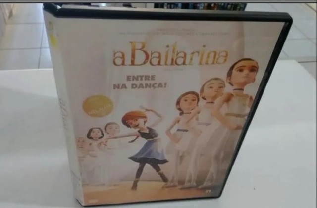 dvd a bailarina + poster locadora