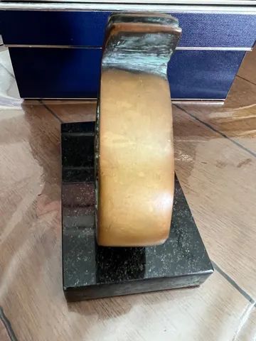 Estátua em bronze águia Lilly furrer usada  - Foto 3