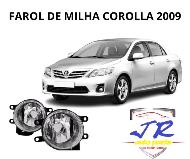 Farol de miilha corolla 2009