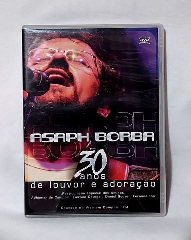 ASAPH BORBA 30 ANOS DE LOUVOR E ADORAÇÃO DVD ORIGINAL
