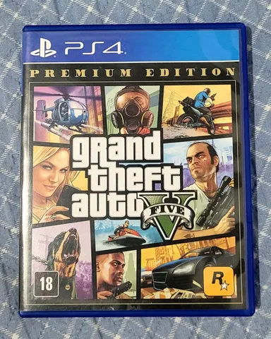 GTA V Xbox 360 - Game Mídia Física - Jogo Original Seminovo Grand Theft Auto  5
