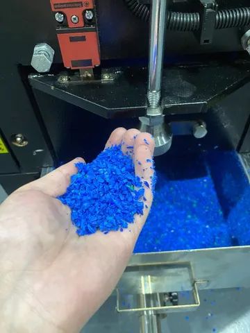 Moinho para plástico Pé de Maquina, Bocal 180x180 - Foto 2