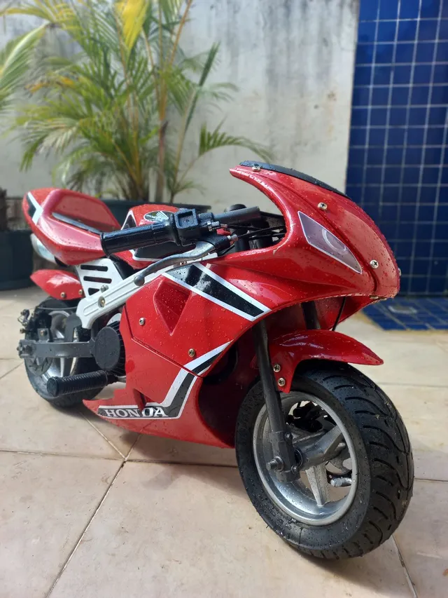 Leilão Online - Mini Moto para Trilha Cross Off Road Laminha 100cc 4