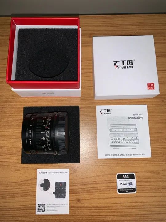 Lente 7Artisans 35mm f/1.4 E-Mount - Foto 6